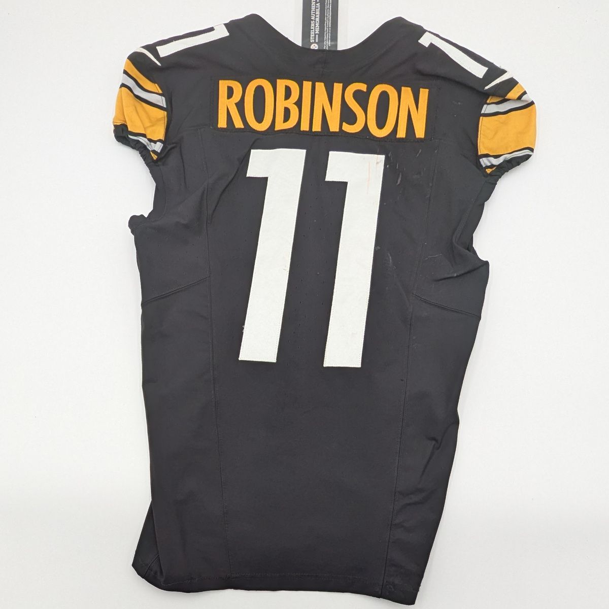Pittsburgh Steelers #11 Allen Robinson Game Used Unlaundered Home Jersey