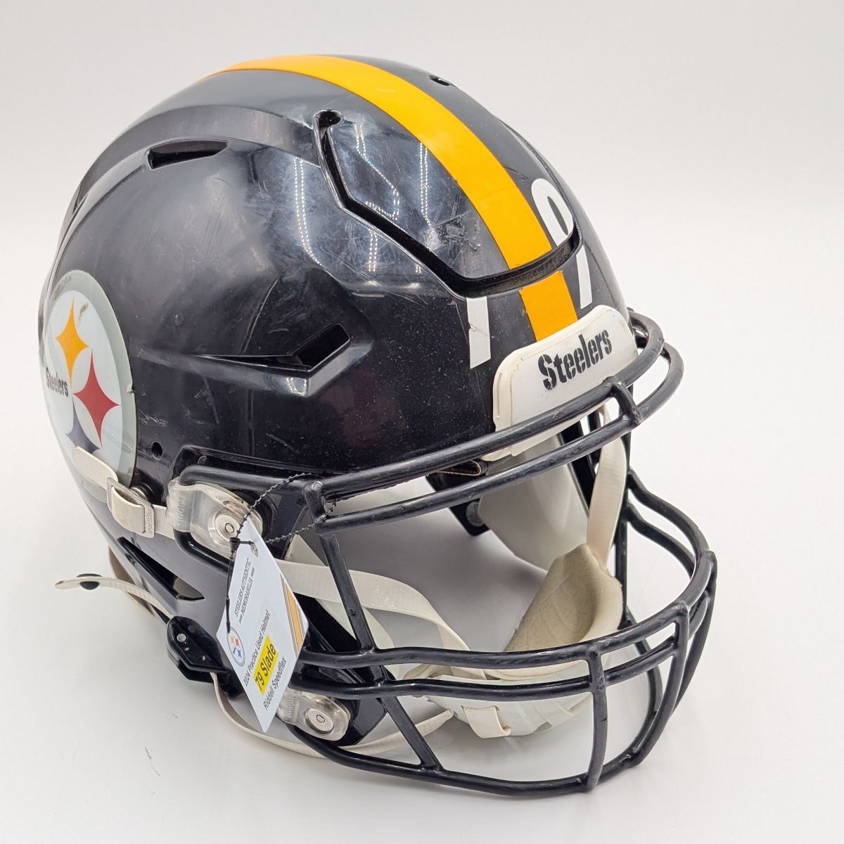 Pittsburgh Steelers #79 Jacob Slade Practice Used Helmet