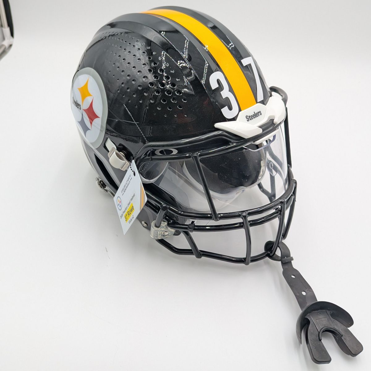 Pittsburgh Steelers #37 Eric Rowe Practice Used Helmet