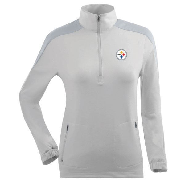 Pittsburgh Steelers Antigua Women's Succeed 1/4 Zip Pullover