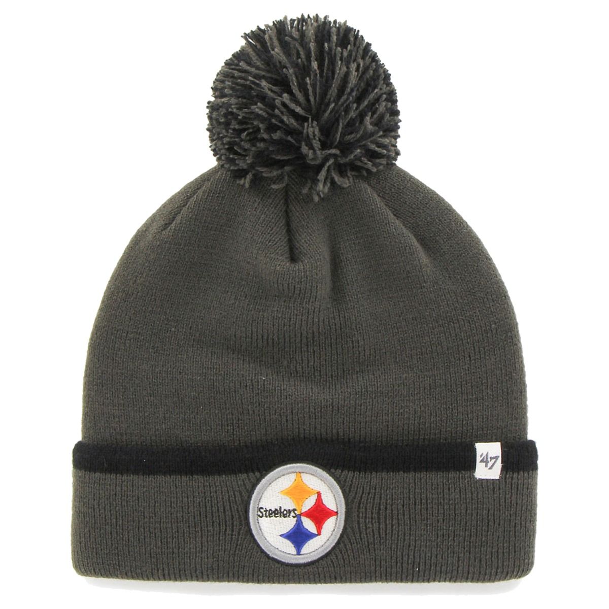 Pittsburgh Steelers '47 Baraka Cuff Knit Hat