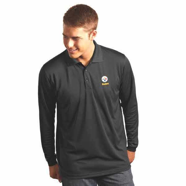 Pittsburgh Steelers Longsleeve Exceed Polo