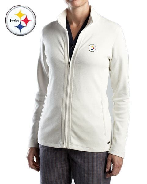 Pittsburgh Steelers Women's Full Zip Journey Sweater