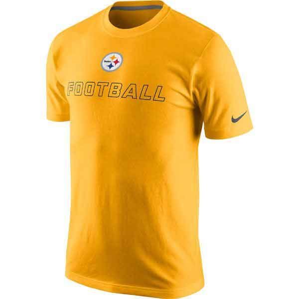 Pittsburgh Steelers Nike Gold Training Day T-Shirt