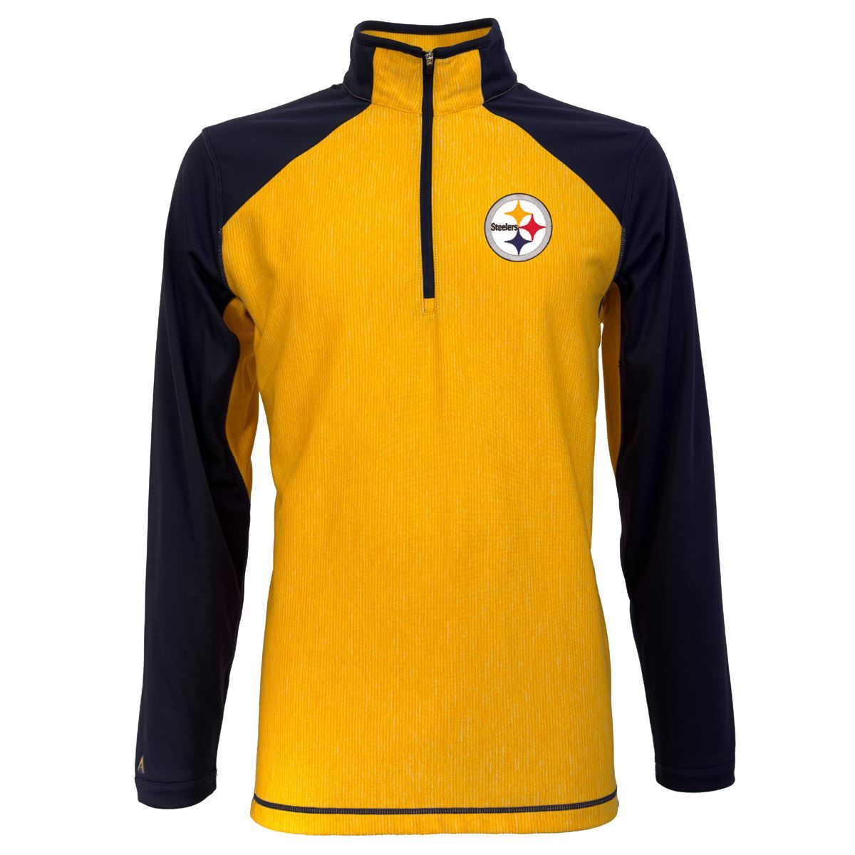 Pittsburgh Steelers Antigua Playmaker Pull-over 1/4 Zip Top
