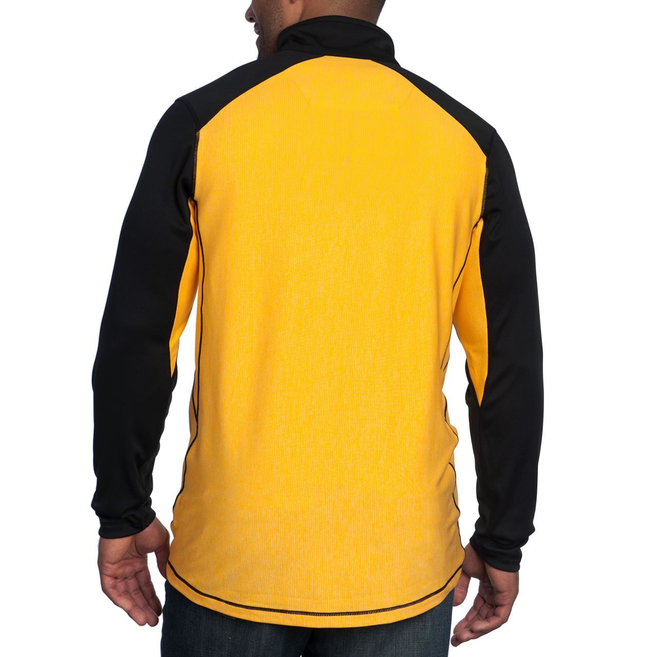 Pittsburgh Steelers Antigua Playmaker Pull-over 1/4 Zip Top