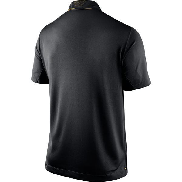 Pittsburgh Steelers Nike Elite Coaches Sideline Black Polo