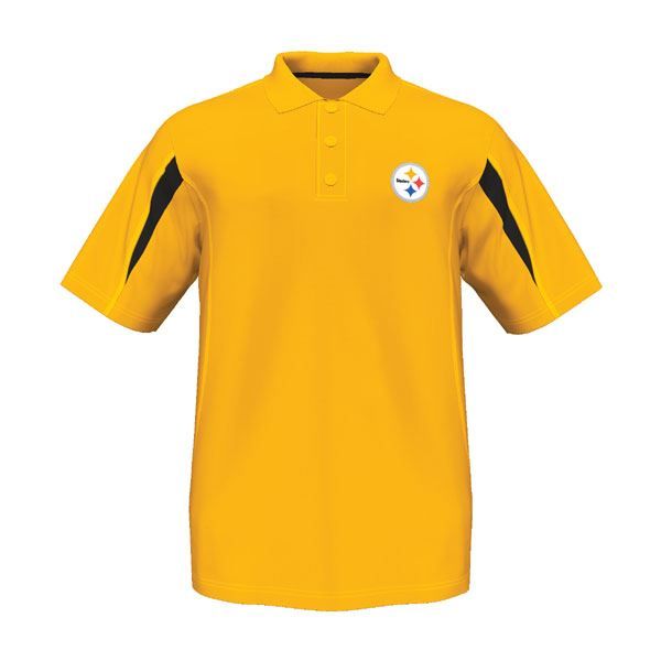 Pittsburgh Steelers Gold Field Classic Polo