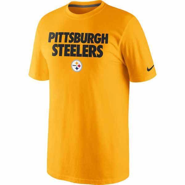 Pittsburgh Steelers Nike Foundation Gold T-Shirt