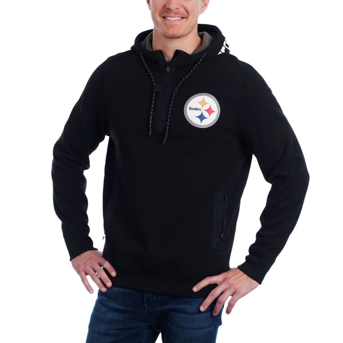 Pittsburgh Steelers '47 Compete Fleece Hoodie