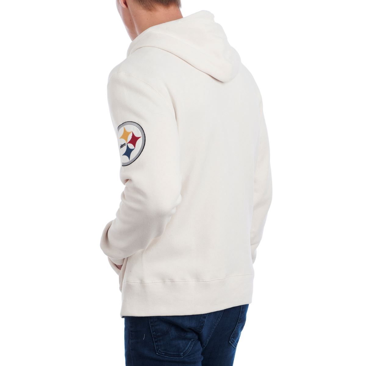 Pittsburgh Steelers '47 Full-Zip CROSS-CHECK Fleece Hoodie