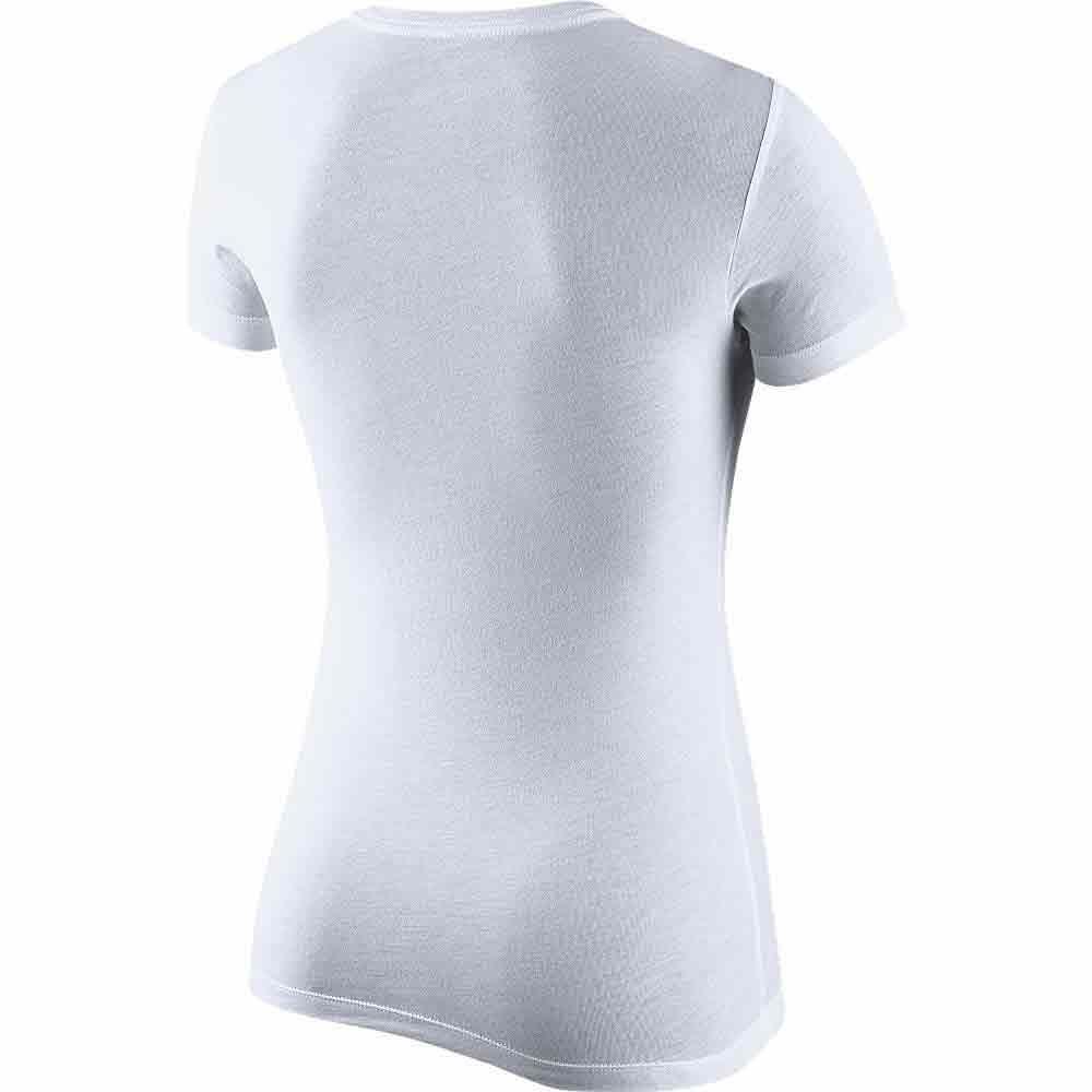 Pittsburgh Steelers Nike Women's Logo Cotton Crew White T-Shirt