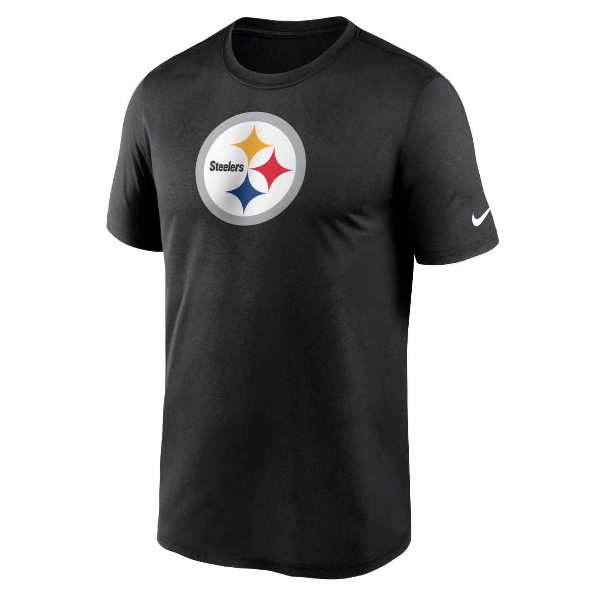 Pittsburgh Steelers Men's Nike Legend Logo Short Sleeve Black T-Shirt