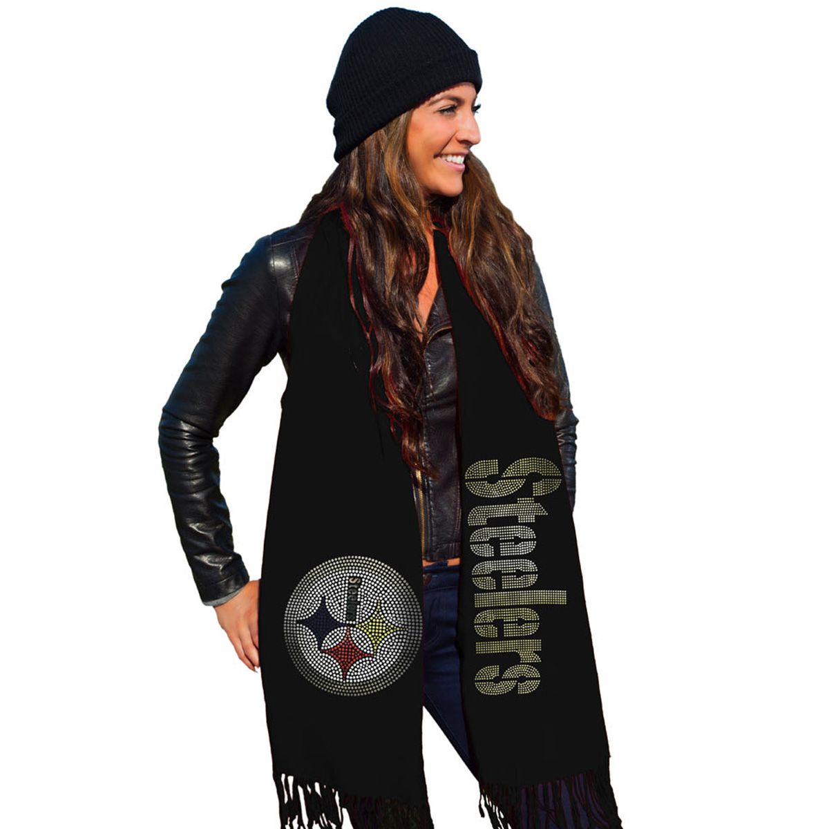 Pittsburgh Steelers Team Dazzle Fashion Scarf