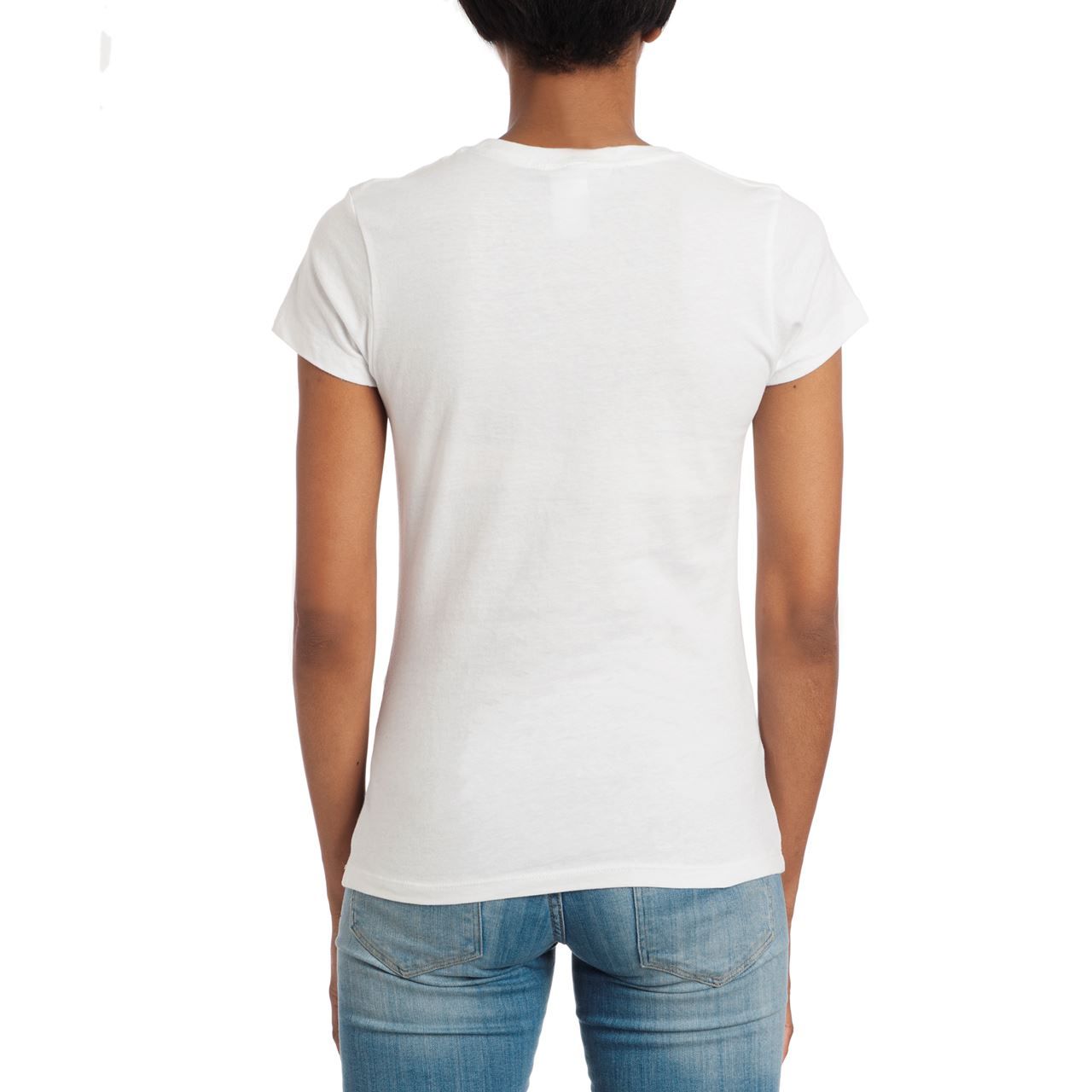 Pittsburgh Steelers Women's Patriotic White T-Shirt