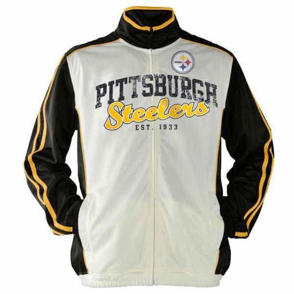 Pittsburgh Steelers Post Route Full Zip Jacket