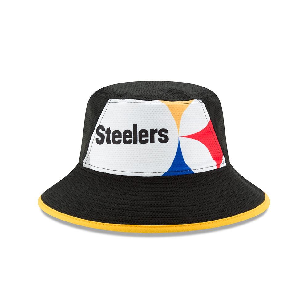 Pittsburgh Steelers New Era Fearless Fan Bucket Hat