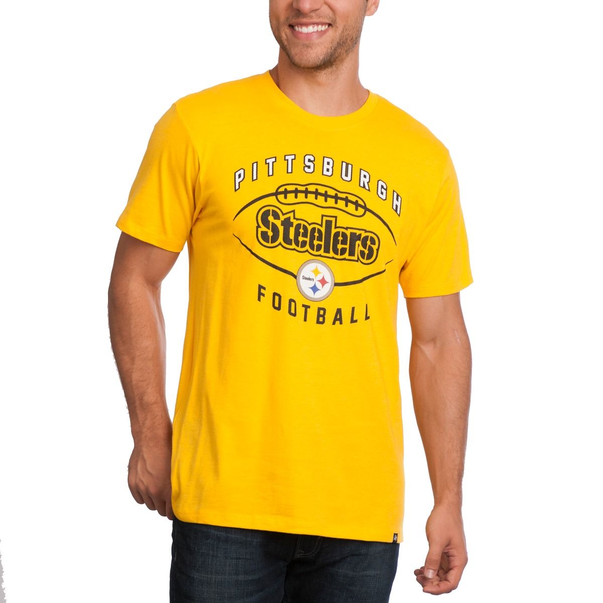 Pittsburgh Steelers '47 Club Short Sleeve T-Shirt