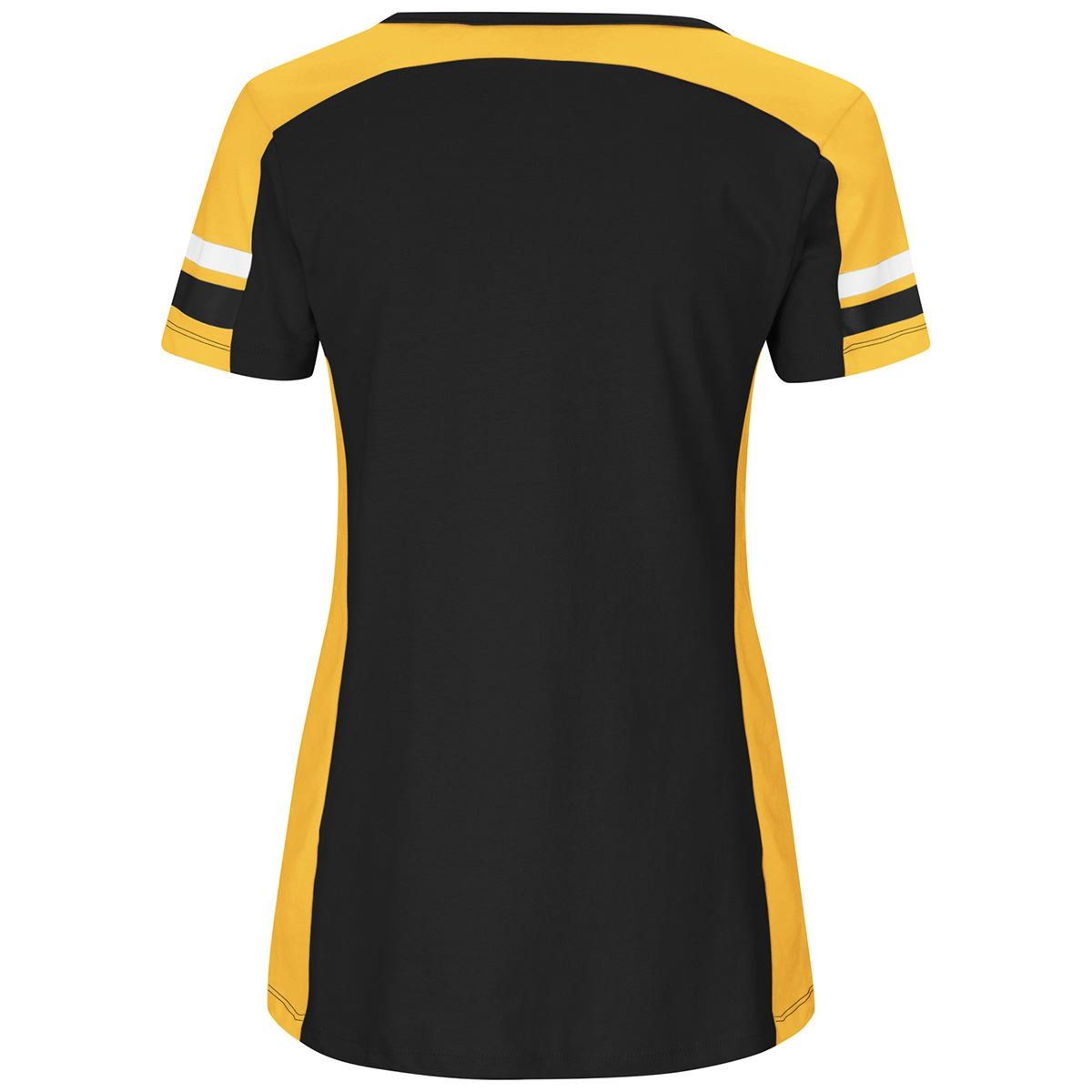 Pittsburgh Steelers Women's Plus Size Pride Playing Tee