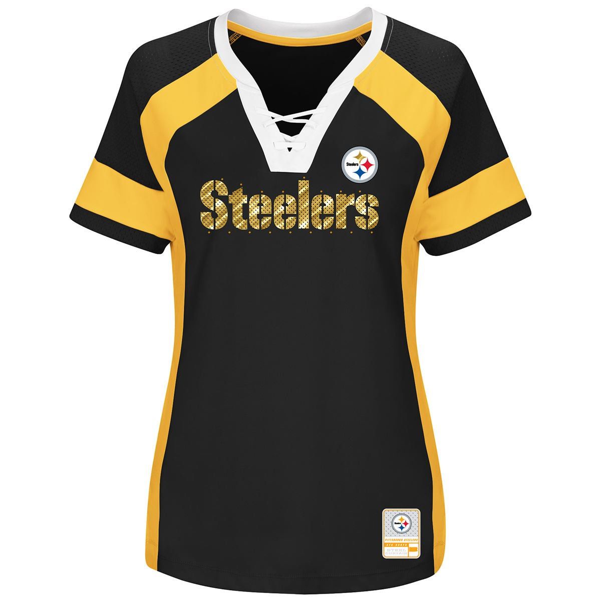 Pittsburgh Steelers Women's Plus Size Draft Me Tee