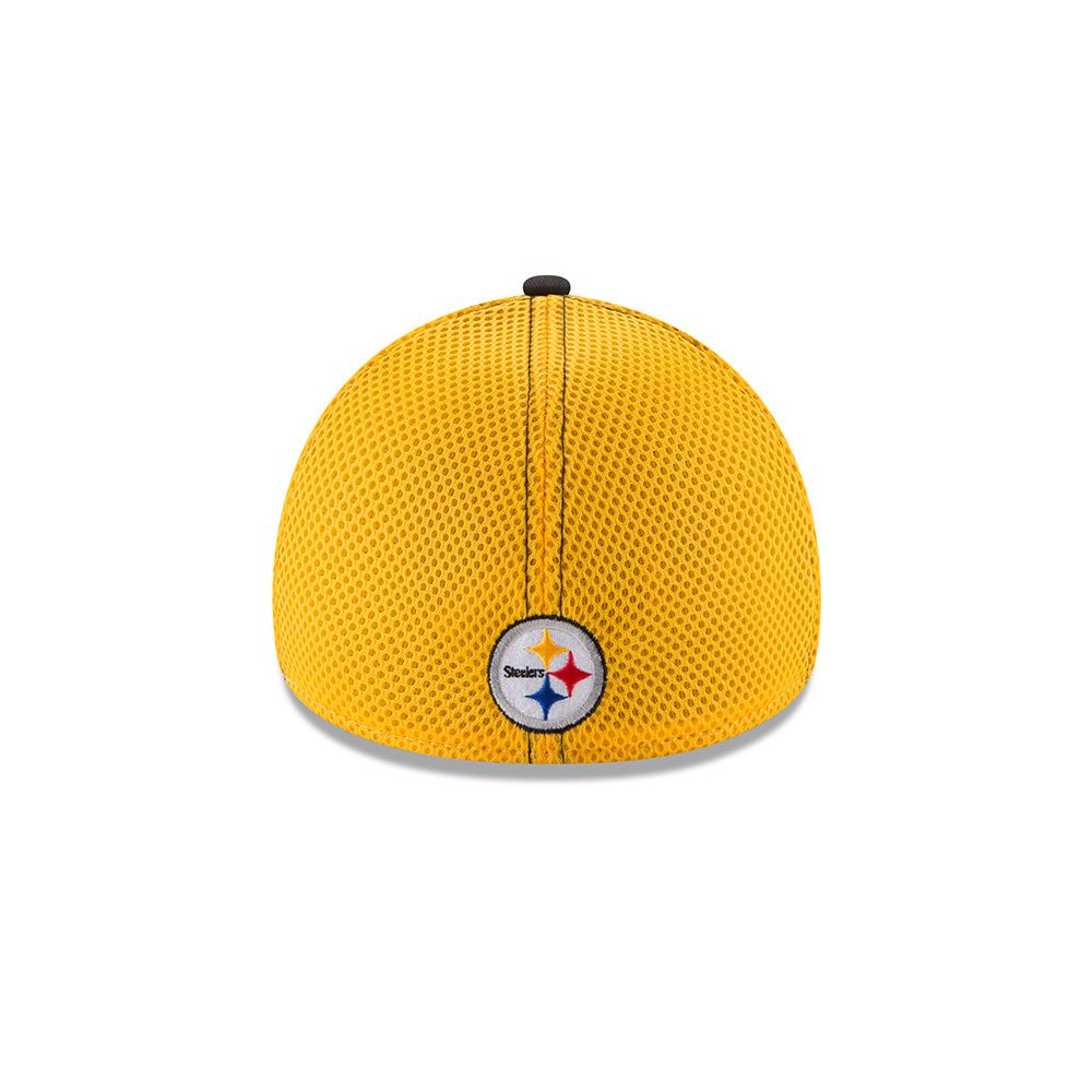 Pittsburgh Steelers New Era 39THIRTY Pop Flect Cap