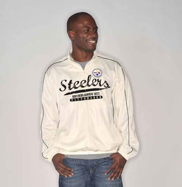 Pittsburgh Steelers Winning Streak Full Zip Cream Jacket