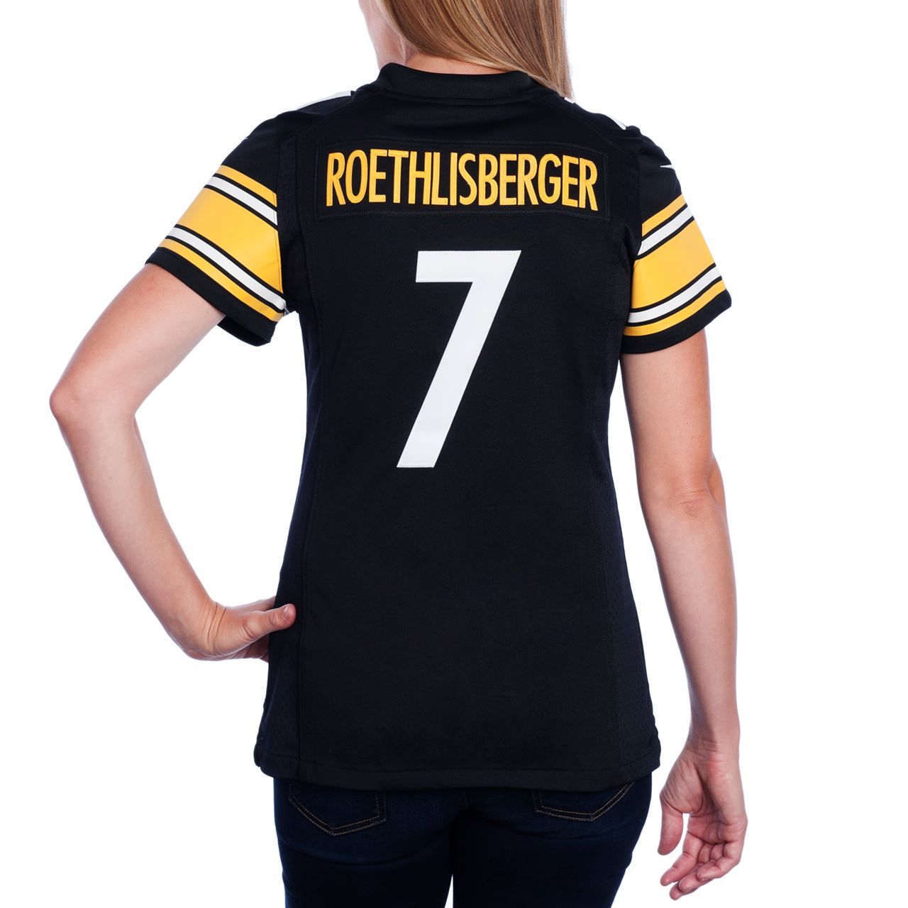 Pittsburgh Steelers Nike Women's #7 Ben Roethlisberger Limited Home Jersey