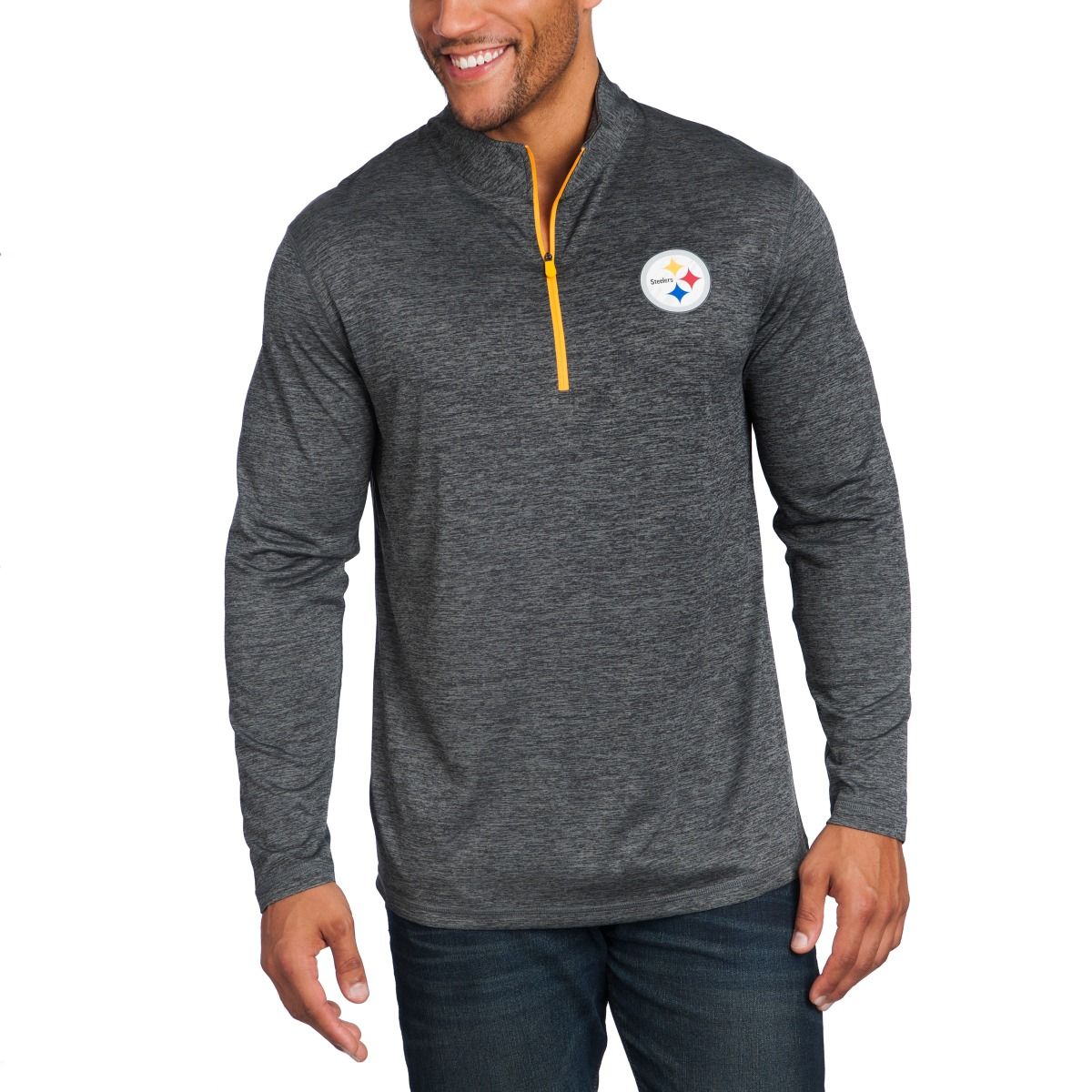 Pittsburgh Steelers Intimidating 1/4 Zip Top