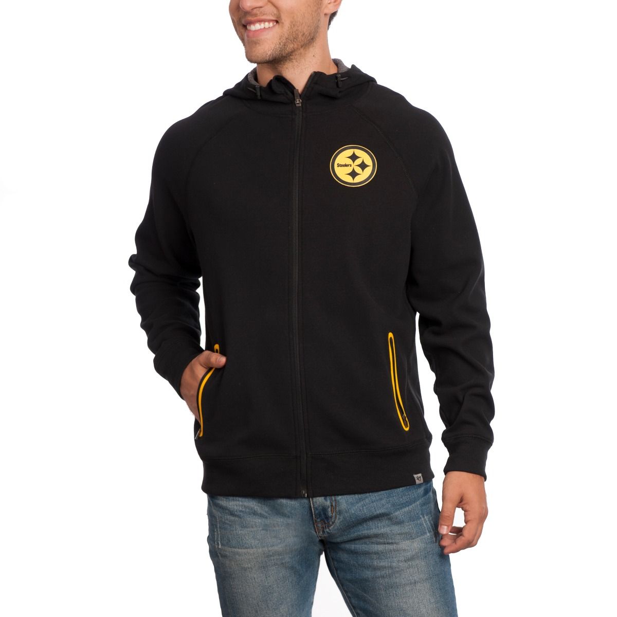 Pittsburgh Steelers '47 Forward Bonded Fleece Hoodie