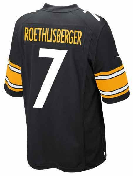 Ben Roethlisberger #7 Men's Nike Replica Home Jersey