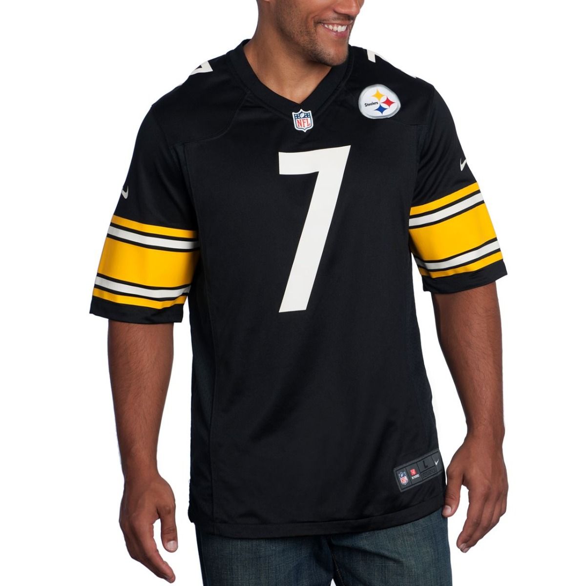 Ben Roethlisberger #7 Men's Nike Replica Home Jersey