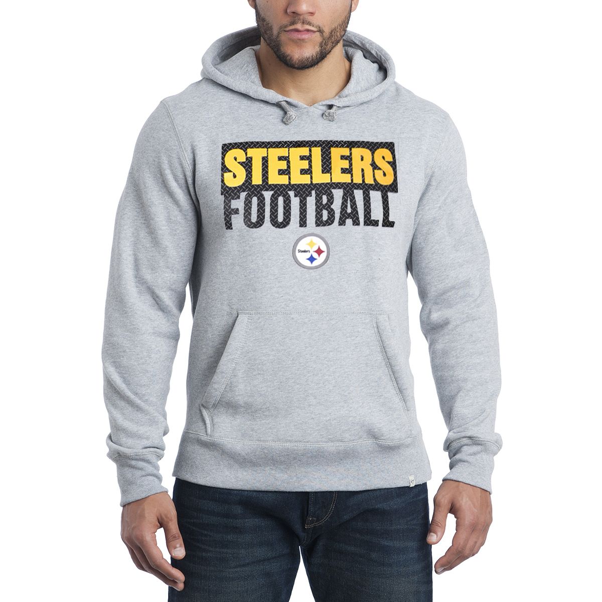 Pittsburgh Steelers '47 Steel Plate Hoodie