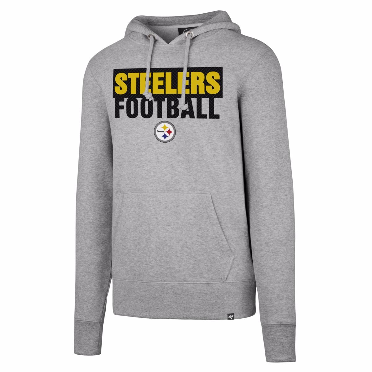 Pittsburgh Steelers '47 Steel Plate Hoodie 3 Pittsburgh Steelers '47 Steel Plate Hoodie
