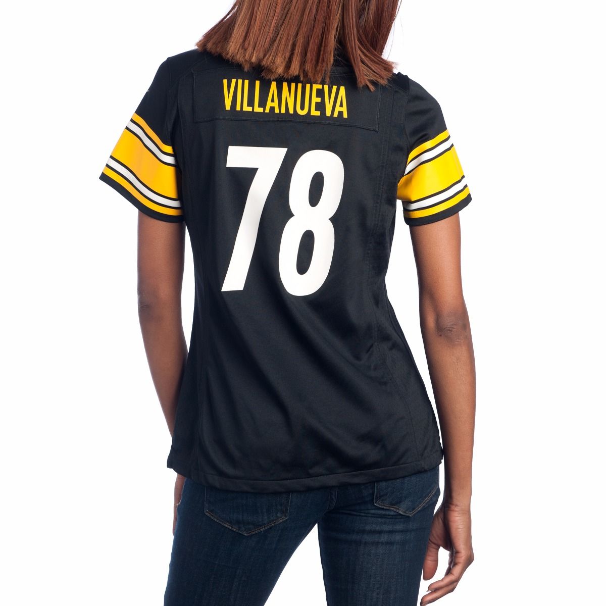 Alejandro Villanueva #78 Women's Nike Replica Home Jersey