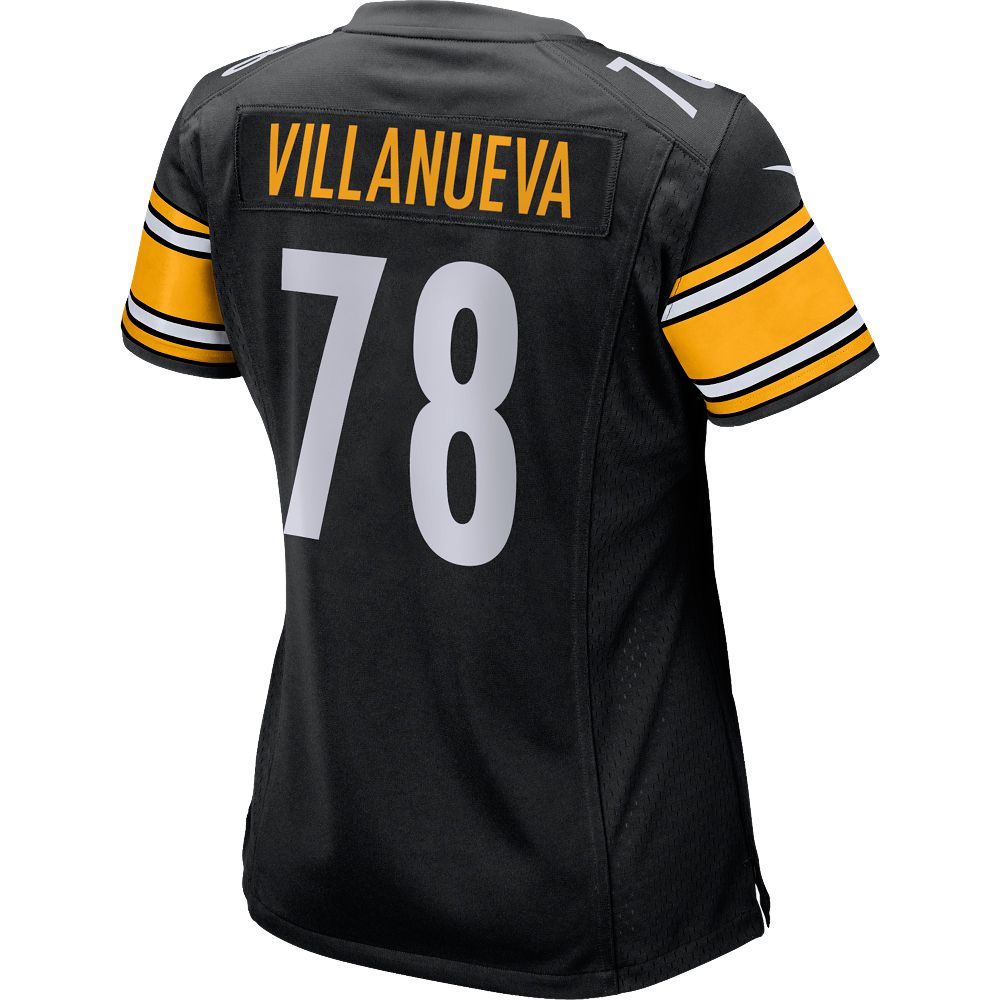 Alejandro Villanueva #78 Women's Nike Replica Home Jersey 3 Alejandro Villanueva #78 Women's Nike Replica Home Jersey