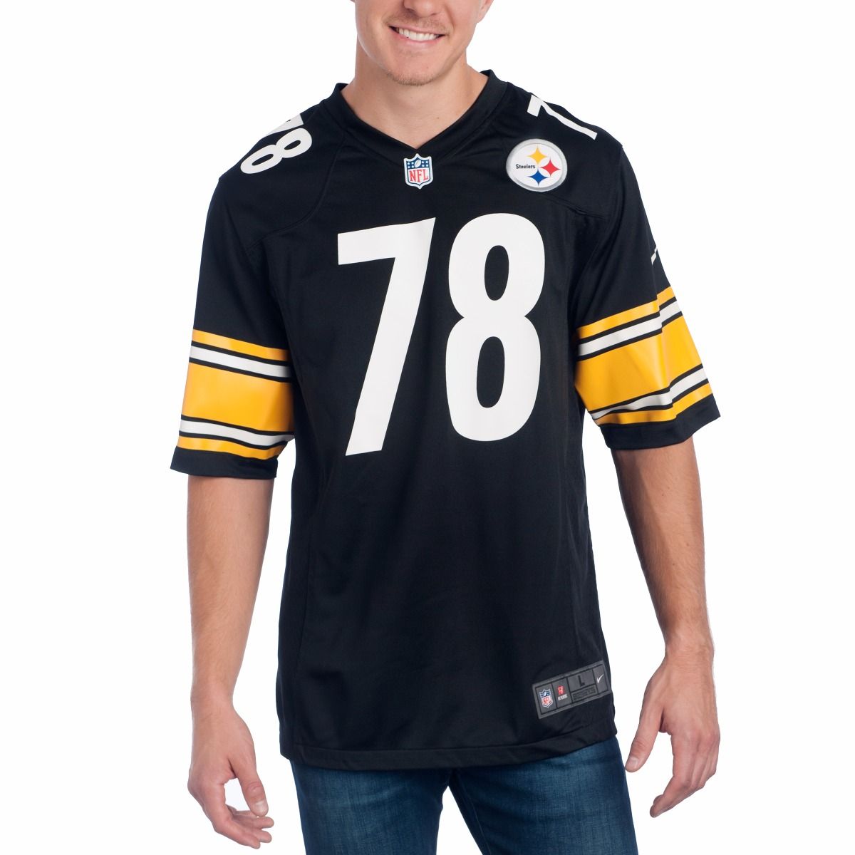 Alejandro Villanueva #78 Men's Nike Replica Home Jersey