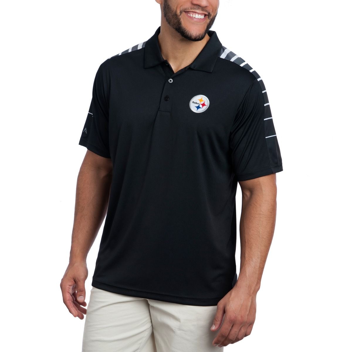 Pittsburgh Steelers Antigua Generate Polo