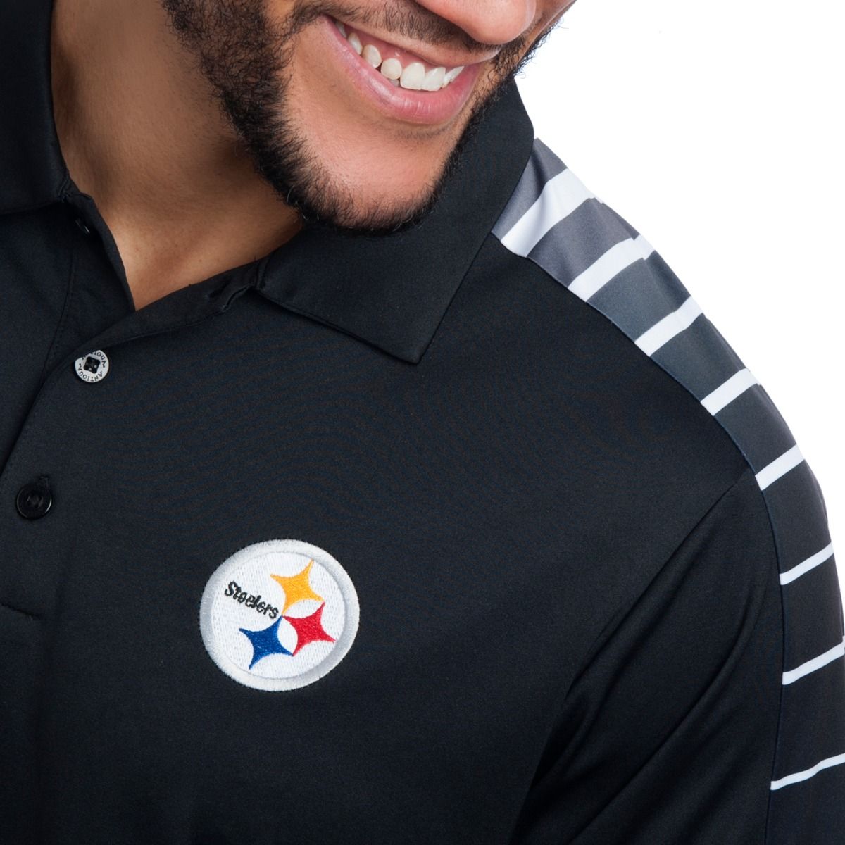 Pittsburgh Steelers Antigua Generate Polo
