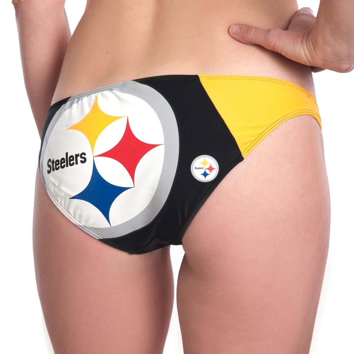 Pittsburgh Steelers Women's Swim Game Day Bikini Bottom