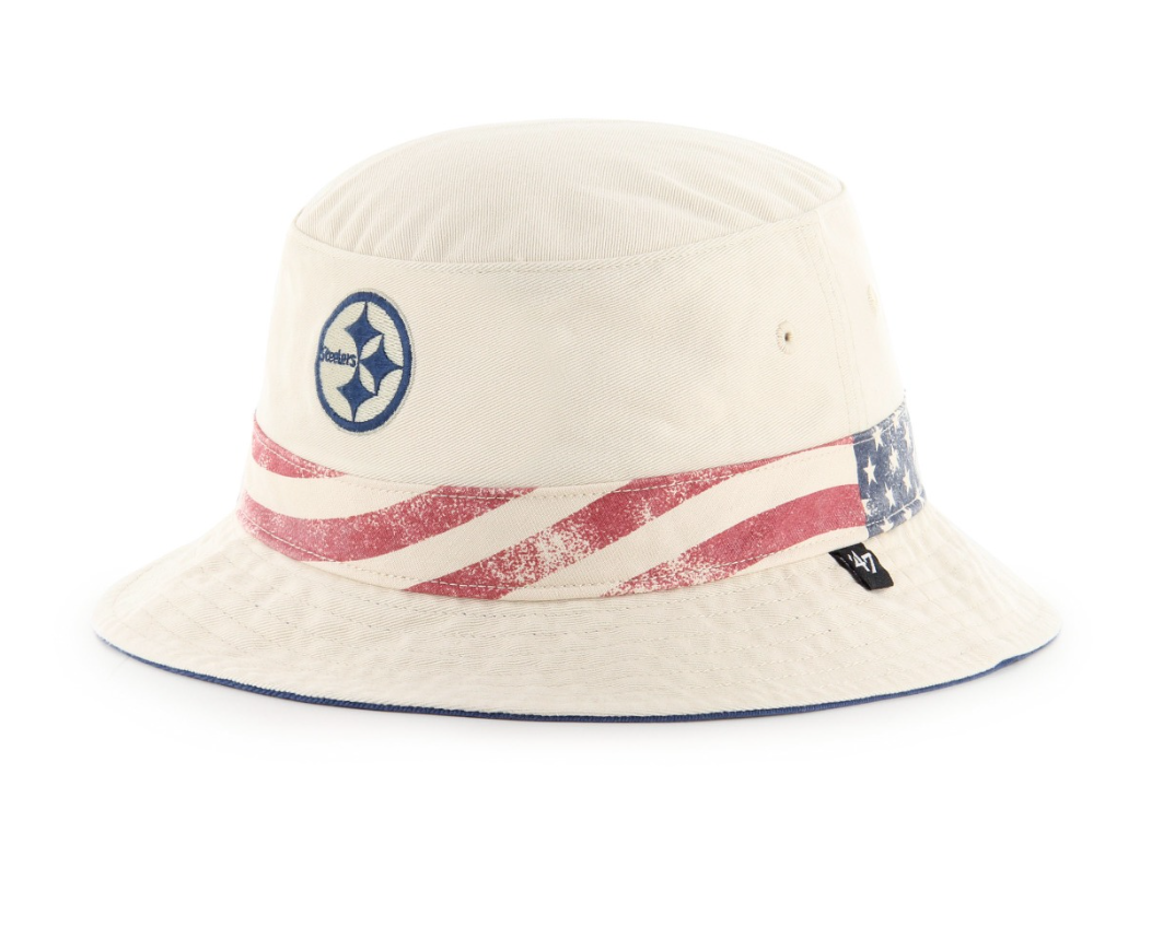 Pittsburgh Steelers '47 Brand Glory Daze Bucket Hat