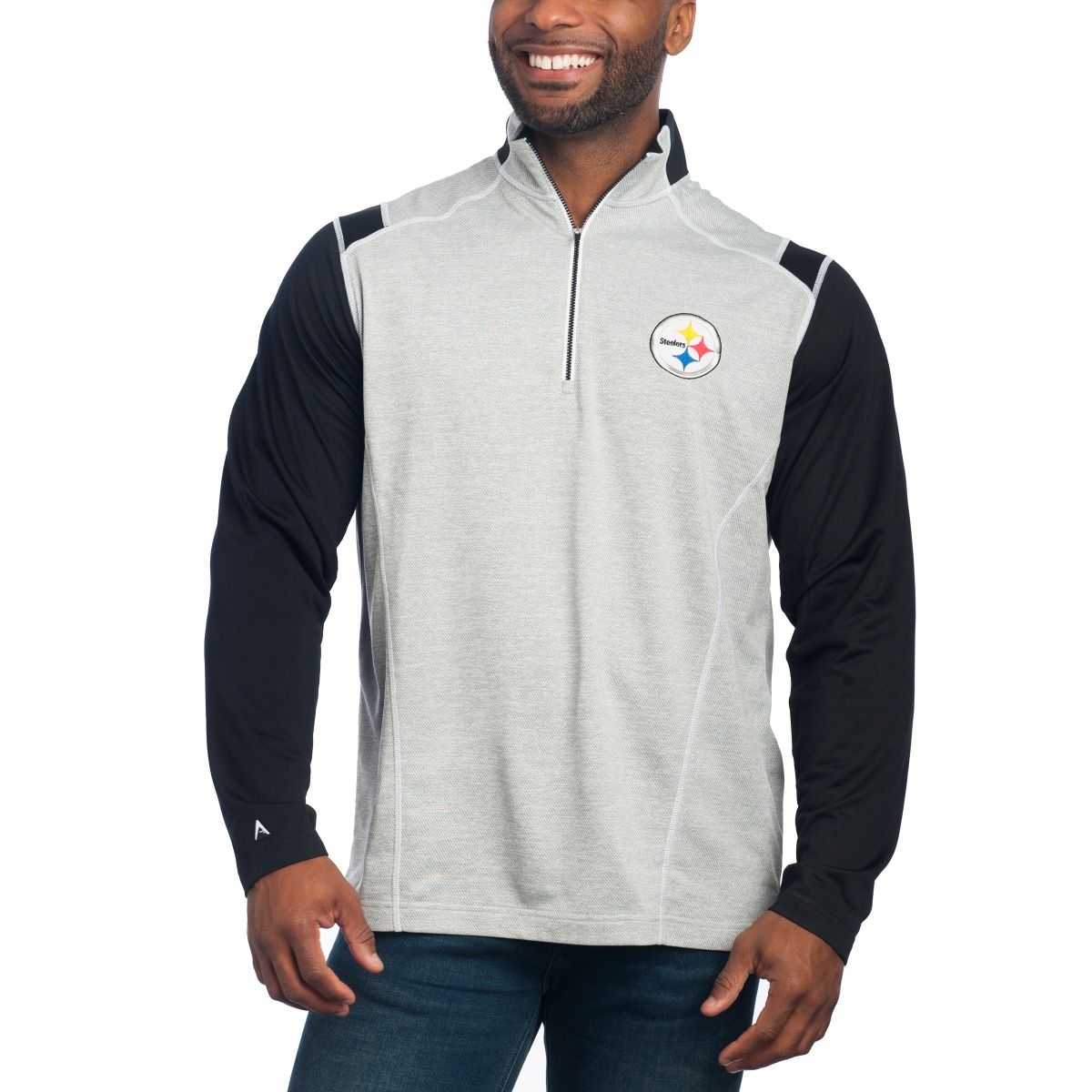 Pittsburgh Steelers Automatic 1/4 Zip Top