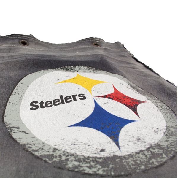 Pittsburgh Steelers Black Vintage Tote Bag