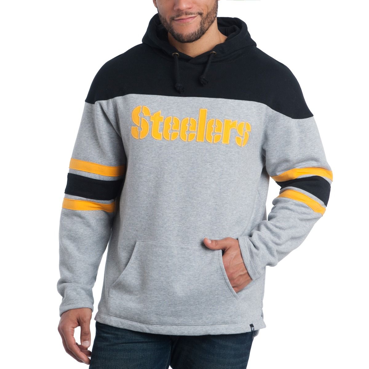 Pittsburgh Steelers '47 Huron Fleece Hoodie