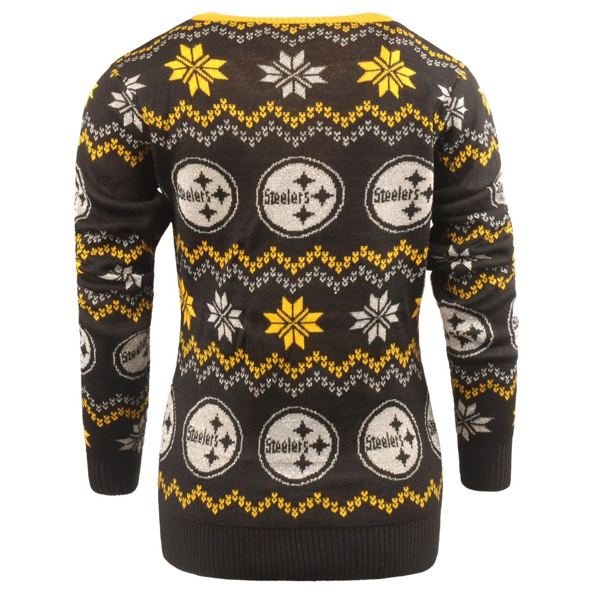 Pittsburgh Steelers Forever Collectibles Women's Bluetooth Sweater 6 Pittsburgh Steelers Forever Collectibles Women's Bluetooth Sweater