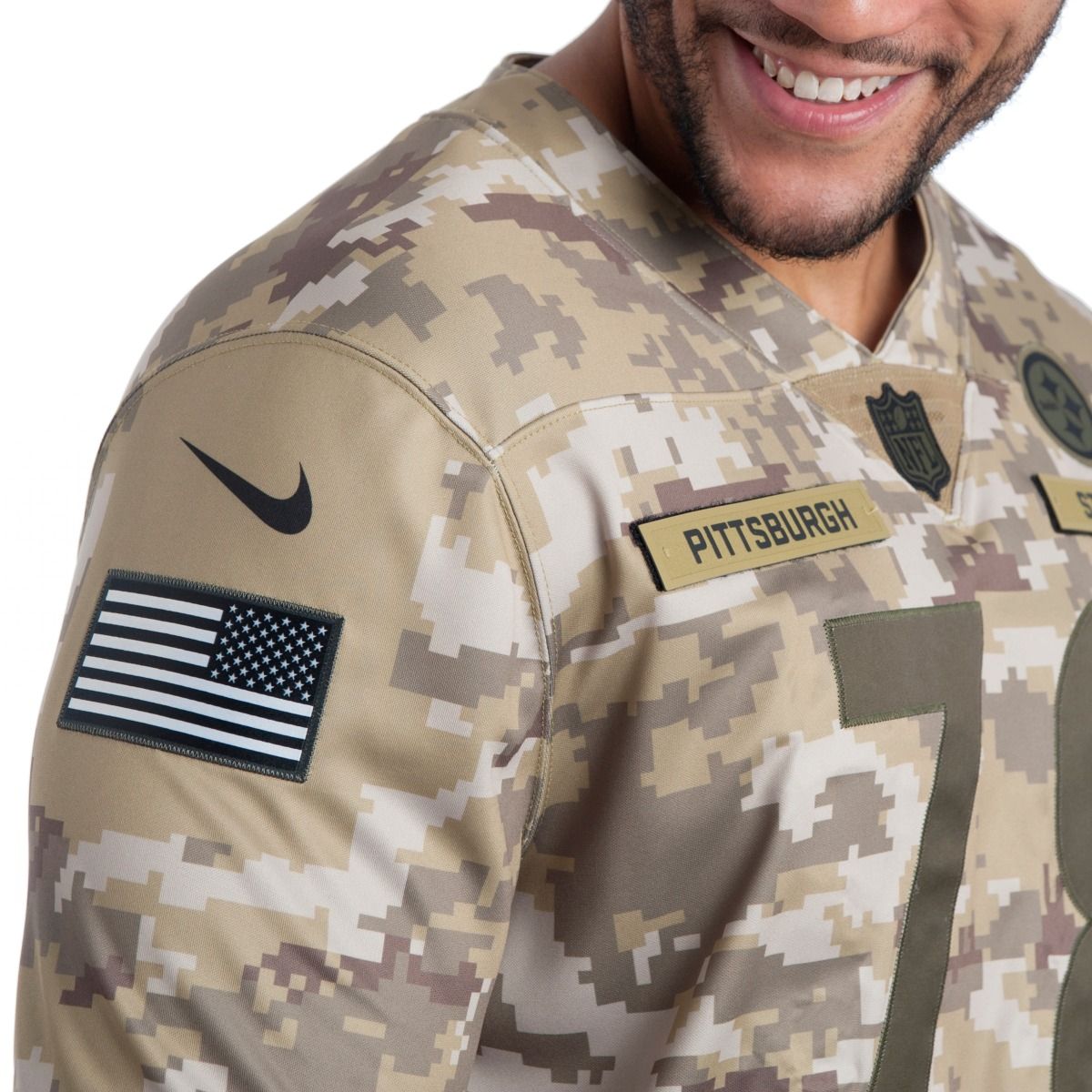 Alejandro Villanueva #78 Nike Men's Limited Salute to Service Jersey 5 Alejandro Villanueva #78 Nike Men's Limited Salute to Service Jersey
