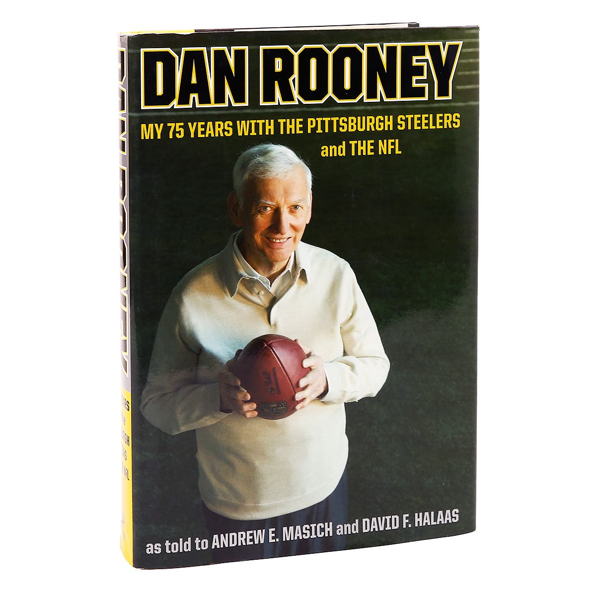 "My 75 Years" by Dan Rooney Hardcover Book