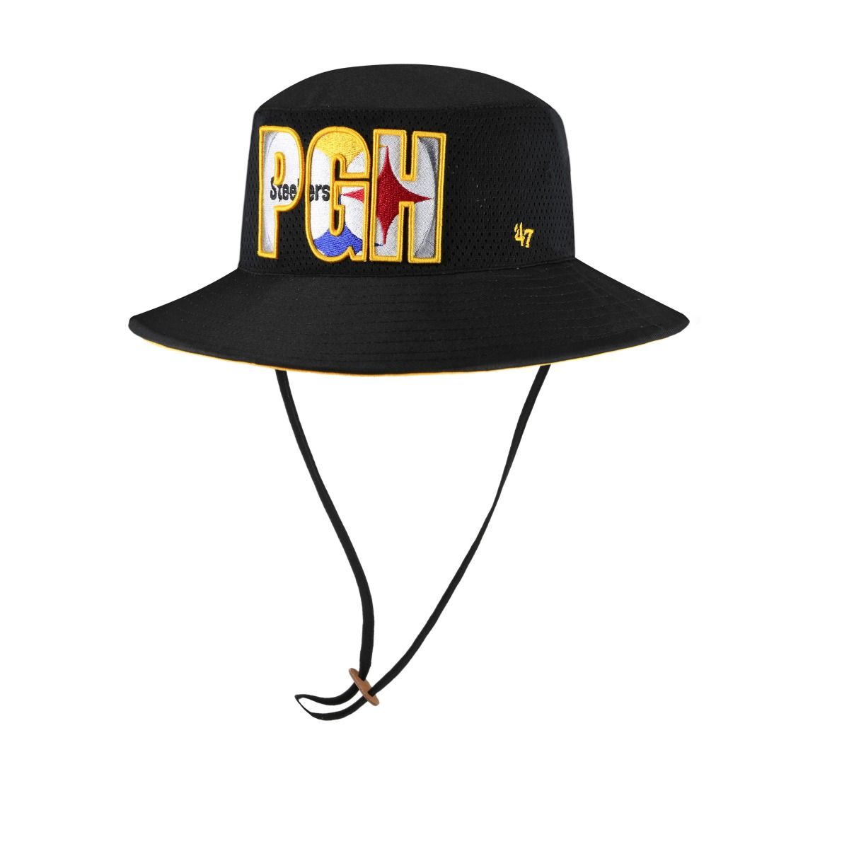 Pittsburgh Steelers '47 Pail Crop Panama Bucket Hat