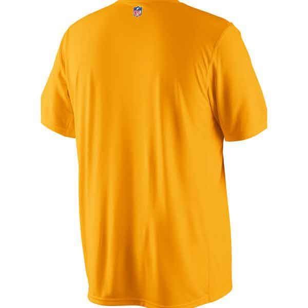 Pittsburgh Steelers Nike Legend Dri-FIT Elite Font Gold T-Shirt
