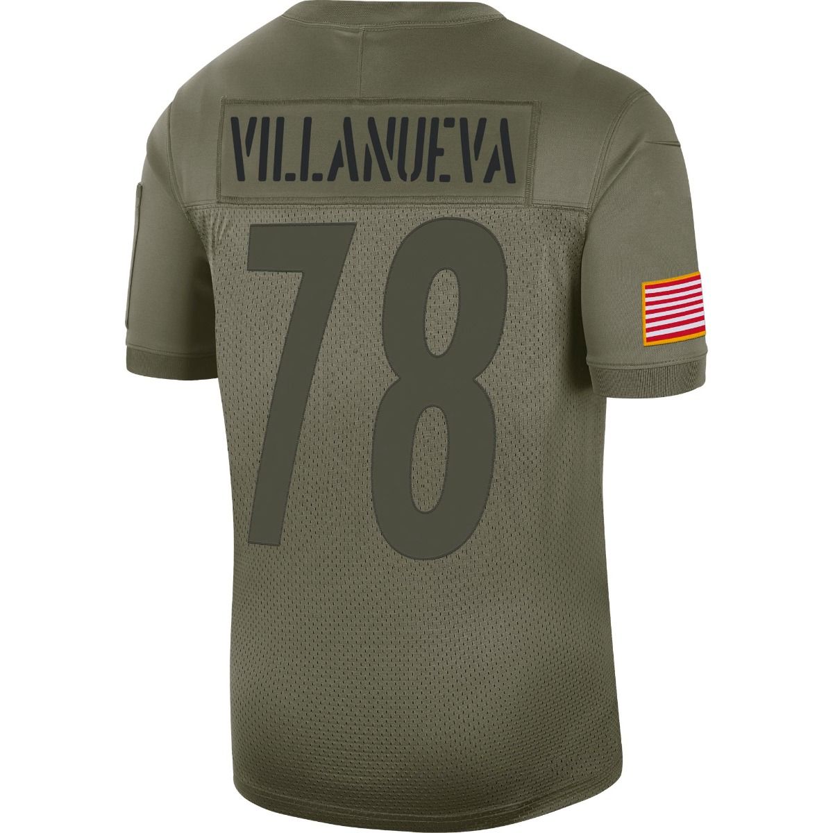 Alejandro Villanueva #78 Nike Men's Limited Salute to Service Jersey