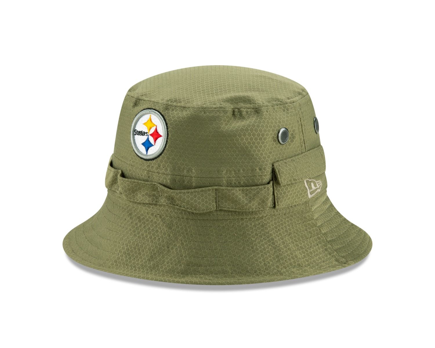 Pittsburgh Steelers New Era Salute to Service Sideline Bucket Hat